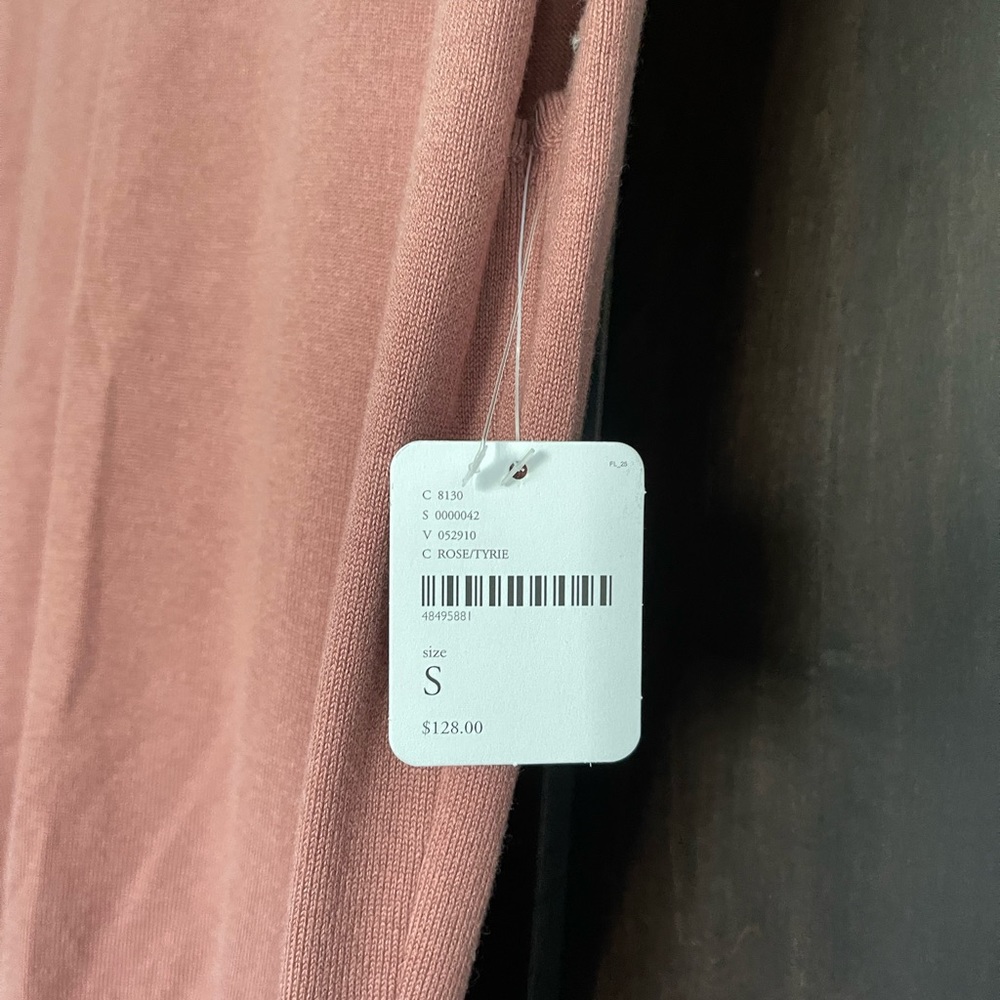 Free People Dress Mockneck Open Back Rose Minidress with Buckle detail Small - Picture 6 of 7